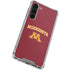 University of Minnesota Collegiate Text Galaxy S24 FE Clear Case